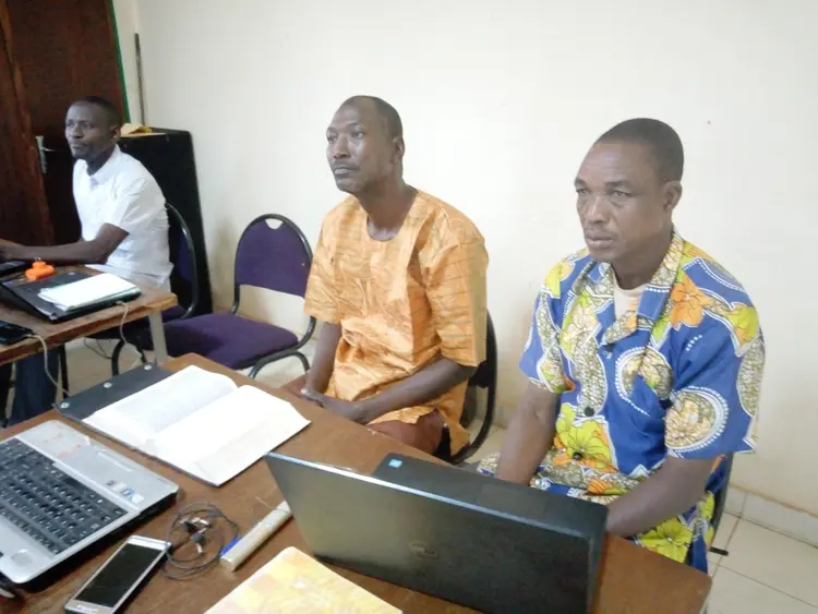 Marc Koussoubé et Kanama Semé Atelier "finir ton Nouveau Testament